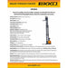 EKKO Electric Straddle Stacker | 216" Lift Height | 4400 lb Capacity | EB16EA