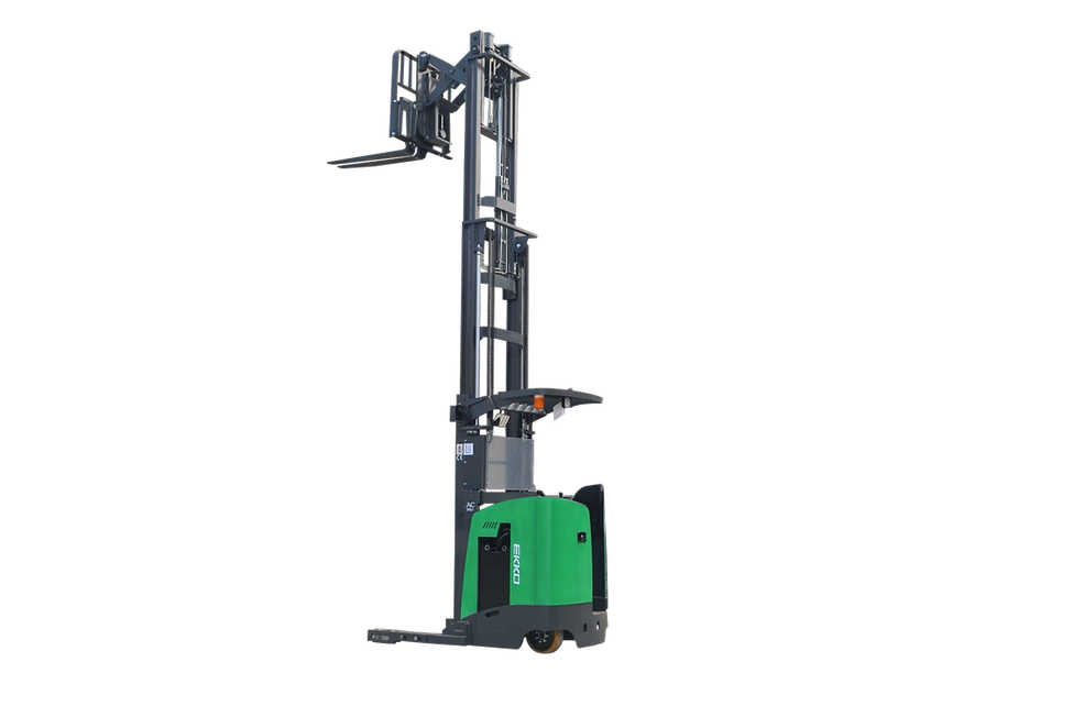 EKKO Stand-Up NA Reach Truck 4000 lb Cap | 275"Lift Ht | EK18R-275LI