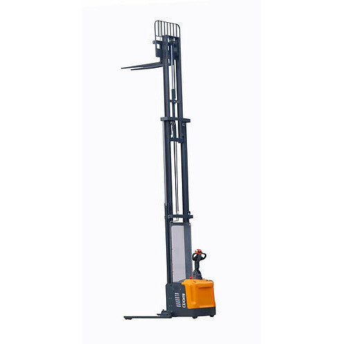 EKKO Electric Straddle Stacker | 216" Lift Height | 4400 lb Capacity | EB16EA