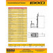 EKKO Counterbalanced Walkie Stacker | Side-Shifting | 177” Lift Height | 2860 lb Capacity | EK13S-177