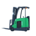 EKKO Lithium Stand-up Rider Forklift | 4000lb Cap | 216" Lift Ht | EK18RF-LI