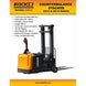 EKKO Counterbalanced Walkie Stacker | 130" Lift Height | 3300 lb Capacity | EK14-130