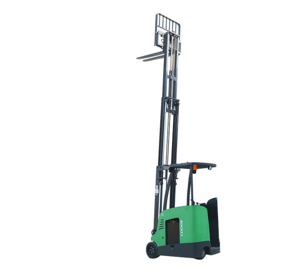 EKKO Lithium Stand-up Rider Forklift | 4000lb Cap | 216" Lift Ht | EK18RF-LI