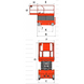 EKKO Aerial Work Platform Lift Height 26.2' (315'') - ES80E