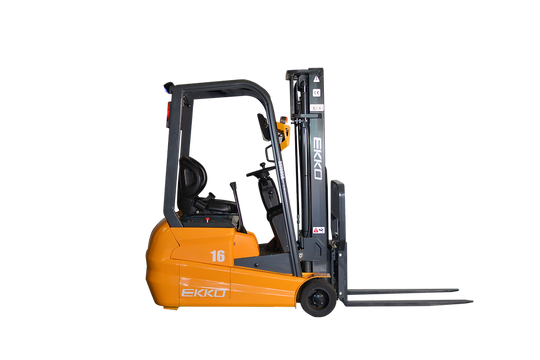 EKKO 3-Wheel Forklift 3500lbs | 138"Lift | EK16A-138