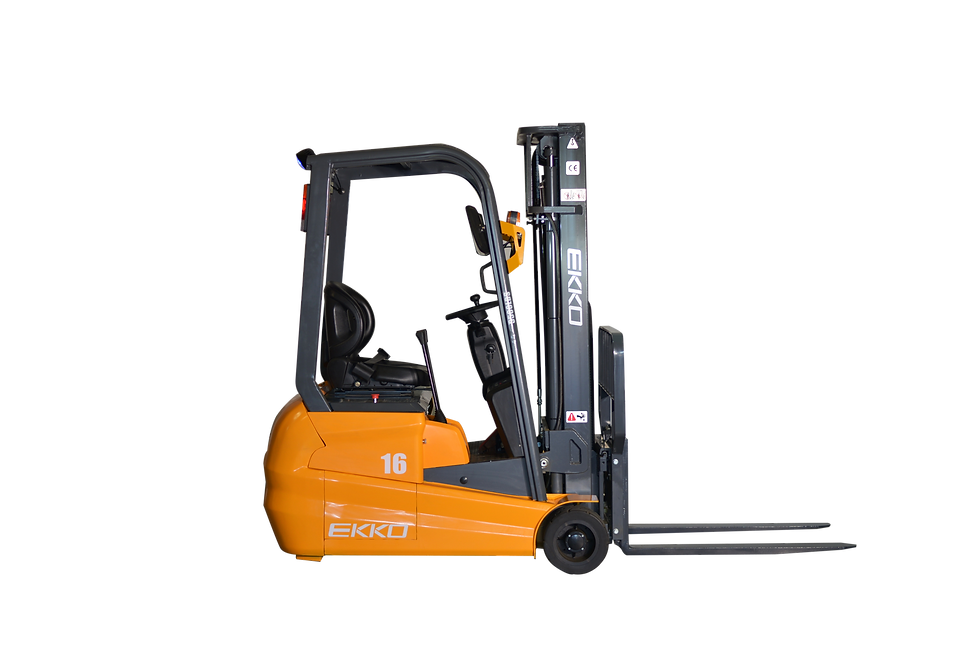 EKKO 3-Wheel Forklift 3500lbs | 138"Lift | EK16A-138