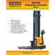 EKKO Electric Straddle Stacker | 119" Lift Height | 2800 lb Capacity | EB13E