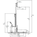 EKKO Lithium Straddle Stacker | Side-Shifting | 189" Lift Height | 4400 lb Capacity | EB16EAS-189Li