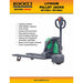 EKKO Lithium Semi Electric Walkie Pallet Truck with 3300 lb Load Capacity - EP15SLi