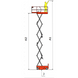 EKKO Aerial Work Platform Lift Height 39' (468'') - ES120E