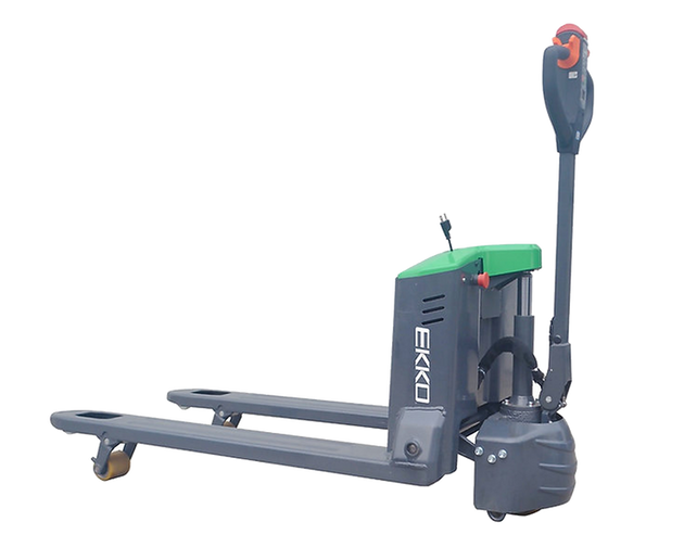 EKKO Lithium Iron Phosphate Electric Narrow Pallet Truck with 4000 lb Cap - EP18JNLI