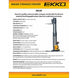EKKO Electric Straddle Stacker | 138" Lift Height | 2800 lb Capacity | EB13E-138
