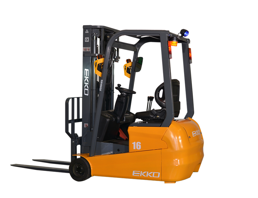 EKKO 3-Wheel Forklift 3500lbs | 138"Lift | EK16A-138