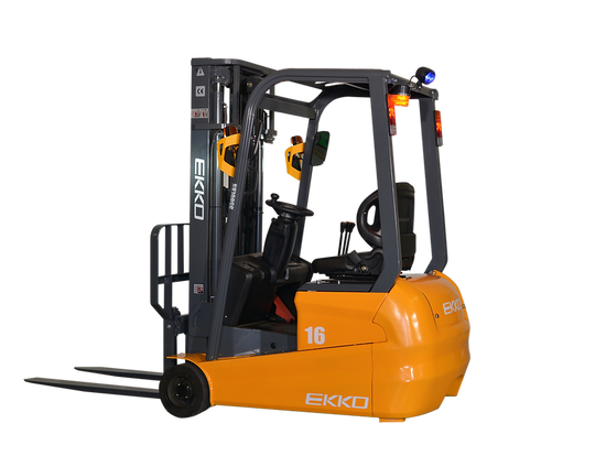 EKKO 3-Wheel Forklift 3500lbs | 138"Lift | EK16A-138
