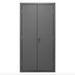Durham 2500-138B-5295 Cabinet, 16 Gauge, 138 Blue Bins, 36 X 24 X 84