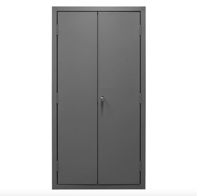 Durham 2500-138B-95 Cabinet, 16 Gauge, 138 Yellow Bins, 36 X 24 X 84