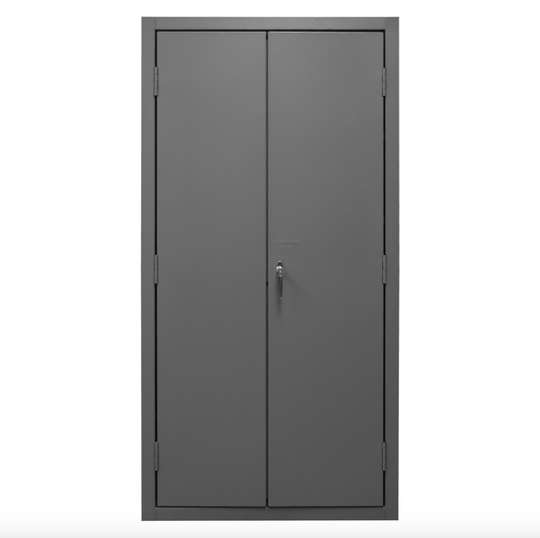 Durham 2501-BDLP-126-95 Cabinet, 16 Gauge, 126 Yellow Bins, 36 X 24 X 72