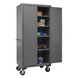 Durham 2501M-BLP-4S-95 Cabinet, 16 Gauge, 4 Shelves, 36 X 24 X 81