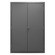 Durham 2502-138-3S-95 Cabinet, 16 Gauge, 3 Shelves, 138 Yellow Bins, 48 X 24 X 72