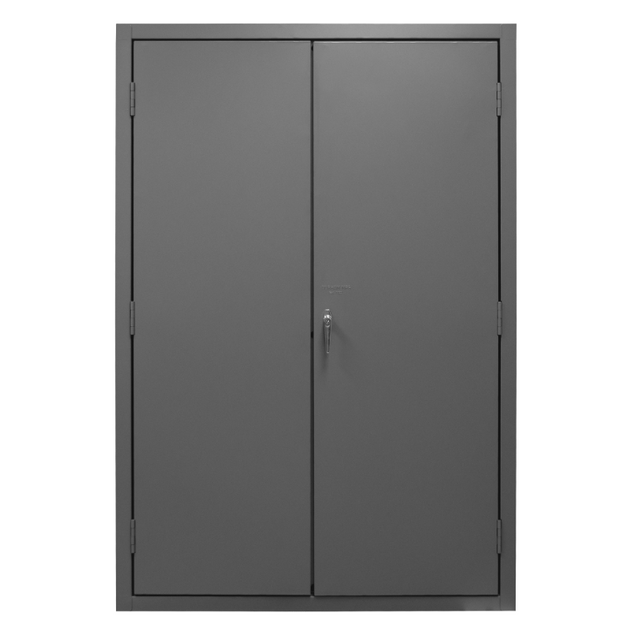 Durham 2502-186-1795 Cabinet, 16 Gauge, 186 Red Bins, 48 X 24 X 72