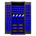 Durham 3500-138B-5295 Cabinets, 14 Gauge, 138 Blue Bins, 36 X 24 X 84