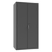 Durham 3501524RDR-95 Cabinet, 14 Gauge, 4 Drawer, 2 Shelves, 12 Door Shelves, 52 Yellow Bins, 36 X 24 X 72