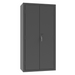 Durham 3602-BLP-14-2S-1795 Cabinet, 14 Gauge, 2 Shelves, 14 Red Bins, 36 X 18 X 72