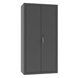 Durham 3602-BLP-14-2S-95 Cabinet, 14 Gauge, 2 Shelves, 14 Yellow Bins, 36 X 18 X 72