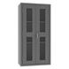Durham EMDC-361872-2S-95 Ventilated Shelves Cabinet, 14 Gauge, 2 Shelves, 36 X 18 X 72
