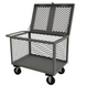 Durham 4STHC-EX-3048-6MR-95 4 Sided Mesh Box Truck, Hinged Cover, 48 X 30