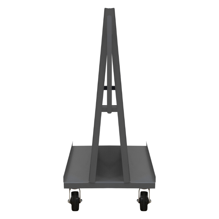 Durham AF-243652-PBS60-5PH-95 A-Frame Truck, Pegboard Panels, Gray, 24 X 42-1/2 X 52