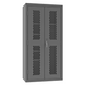 Durham EMDCJC-361872-4S-95 Ventilated Shelves Cabinet, 14 Gauge, 5 Shelves, 36 X 18 X 72