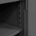 Durham HDC-247266-3S95 Cabinet, 12 Gauge, 3 Shelves, 72 X 24 X 66