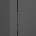 Durham HDC-247266-3S95 Cabinet, 12 Gauge, 3 Shelves, 72 X 24 X 66