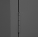 Durham HDC-247266-3S95 Cabinet, 12 Gauge, 3 Shelves, 72 X 24 X 66
