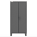 Durham HDC36-60-2S6D5295 Cabinet, 12 Gauge, 2 Shelves, 6 Door Shelves, 60 Blue Bins, 36 X 24 X 78