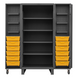 Durham HDC36-DC12TB4S95 Cabinet, 12 Gauge, 4 Shelves, 6 Door Trays, 12 Tilt Bins, 36 X 36 X 78