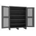 Durham HDCV246078-4S95 Ventilated Cabinet, 12 Gauge, 4 Shelves, 60 X 24 X 78
