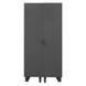 Durham HDJ36-12DC24TB4S95 Cabinet, 12 Gauge, 4 Shelves, 36 Yellow Bins, 36 X 36 X 78