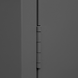 Durham HDWC243678-5S95 Wardrobe Cabinet, 5 Shelves, Hanger Bar, 36 X 24 X 78