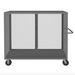 Durham HTL-2460-DD-95 Cage Truck, Low Deck, Pad Lockable, 24 X 60, 2000 Lbs. Capacity