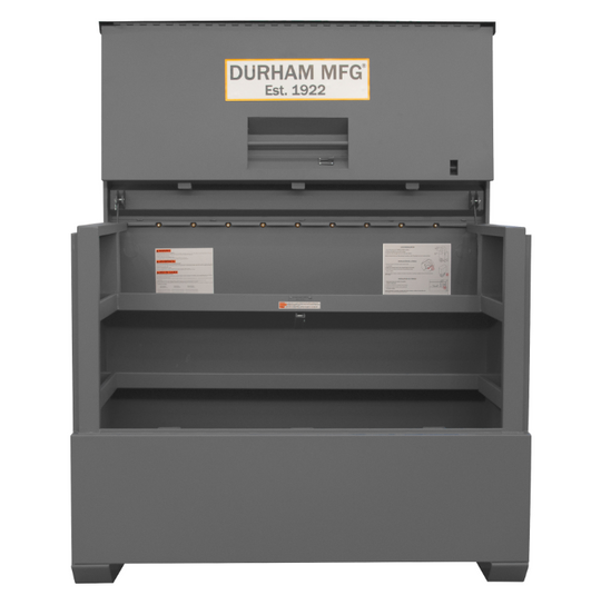 Durham JSCPB-316050-94T-D720 Jobsite Piano Box, 47.8 Cu. Ft
