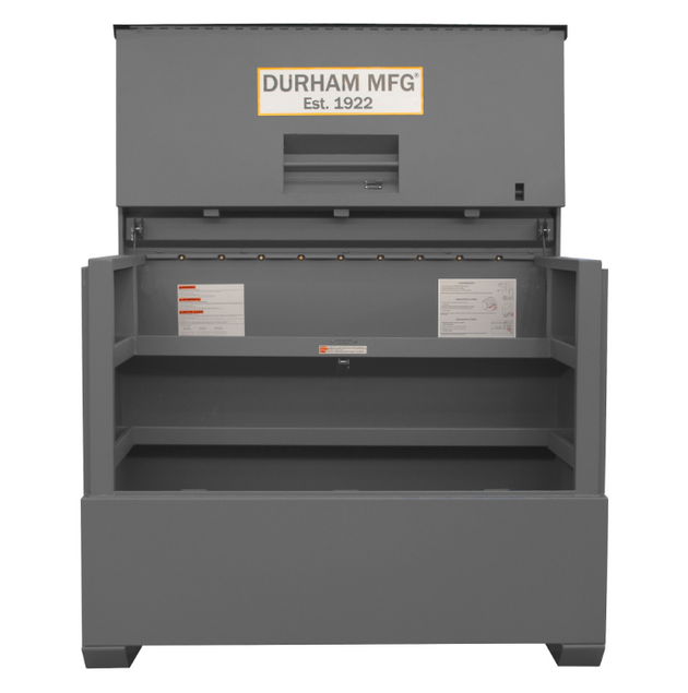 Durham JSCPB-316050-94T-D720 Jobsite Piano Box, 47.8 Cu. Ft