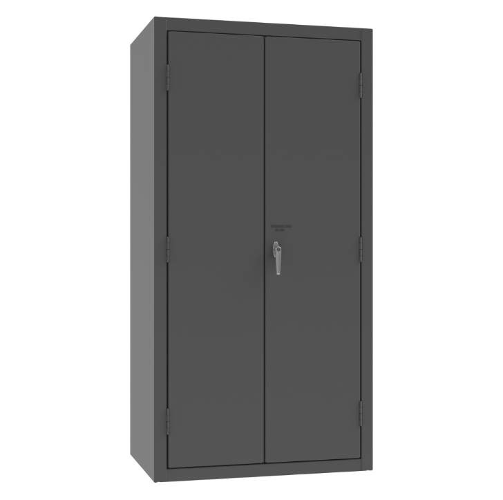 Durham 3501-DLP-72/40B-96-95 Cabinet, 14 Gauge, 112 Steel Bins, 96 Yellow Bins, 36 X 24 X 72