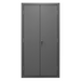 Durham 3501-DLP-PB-96-2S-1795 Cabinet, 14 Gauge, Pegboard, 2 Shelves, 96 Red Bins, 36 X 24 X 72