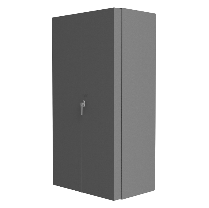 Durham SJC-BDLP-192-5295 Cabinet, 192 Blue Bins, 48 X 24 X 84
