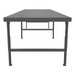 Durham WBF-48120-95 Folding Leg Workbench, Steel Top, 120 X 48