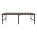 Durham WBF-TH-48120-95 Folding Leg Workbench, Tempered Hardboard Top, 120 X 48