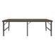 Durham WBF-TH-48120-95 Folding Leg Workbench, Tempered Hardboard Top, 120 X 48