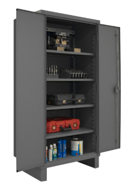 Durham HDC-243678-4S95 Cabinet, 12 Gauge, 4 Shelves , 36 X 24 X 78